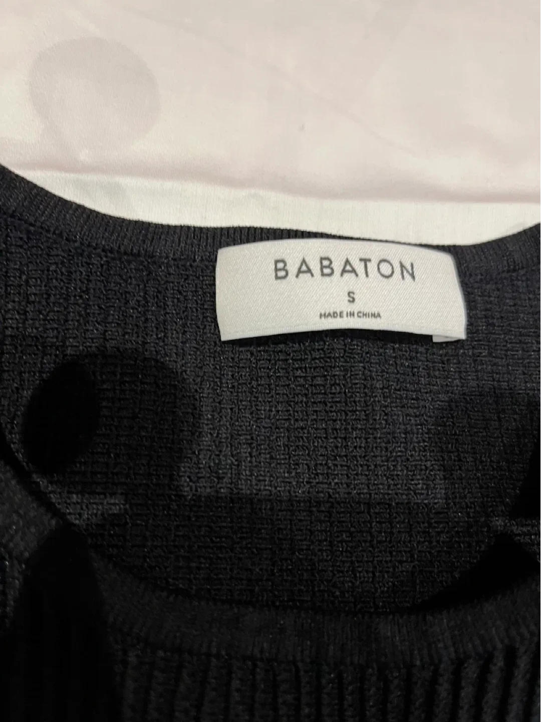 Babaton Black Tank Top - Size S image indicator(2)