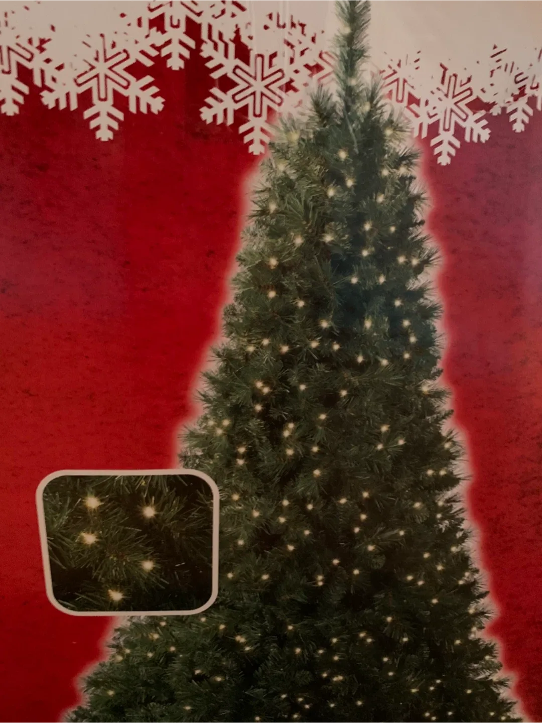 USED Home Accents 7 ft. Pre-Lit Noble Fir Christmas Tree image indicator(3)