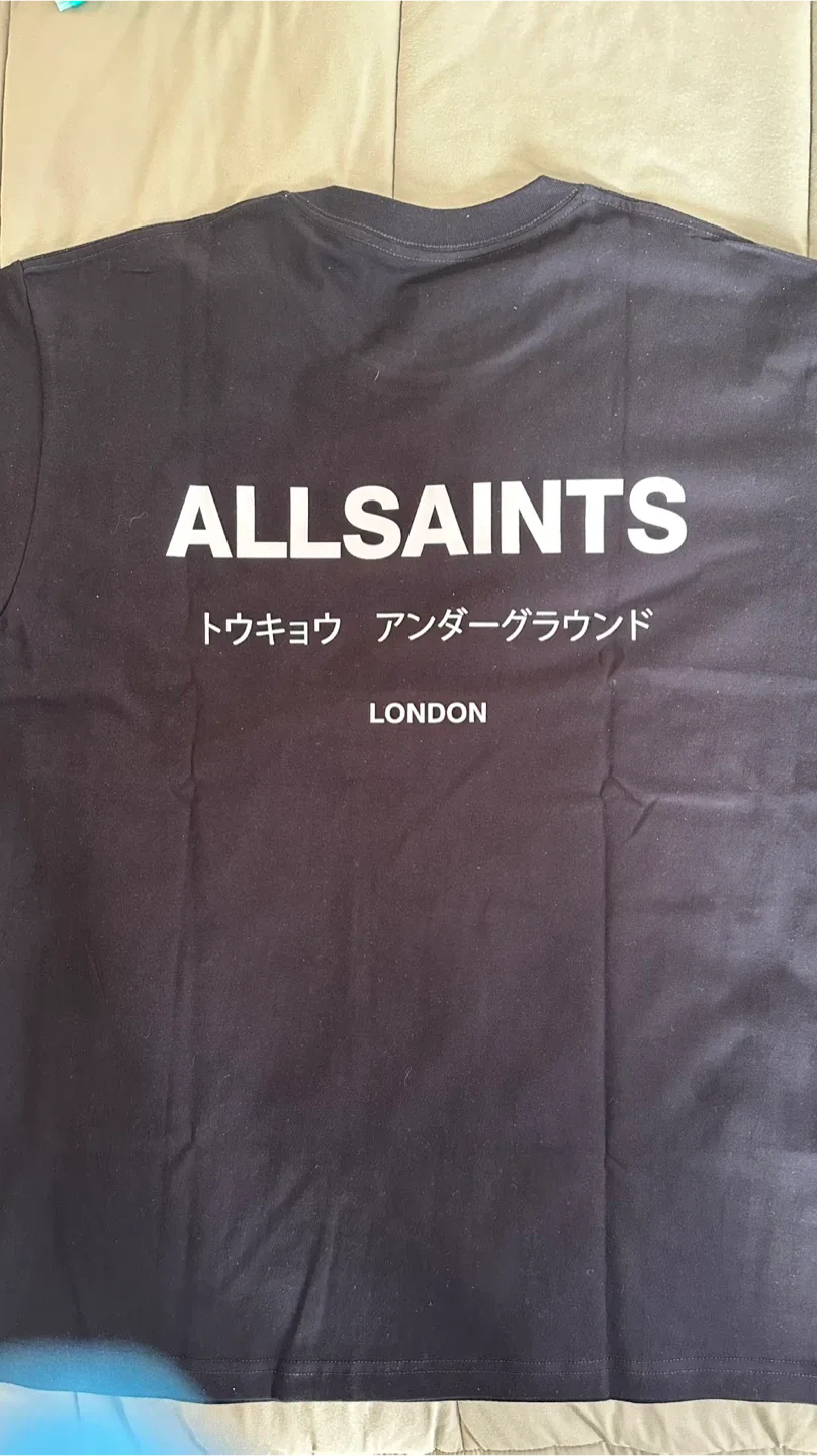 AllSaints Black T-Shirt image indicator(3)