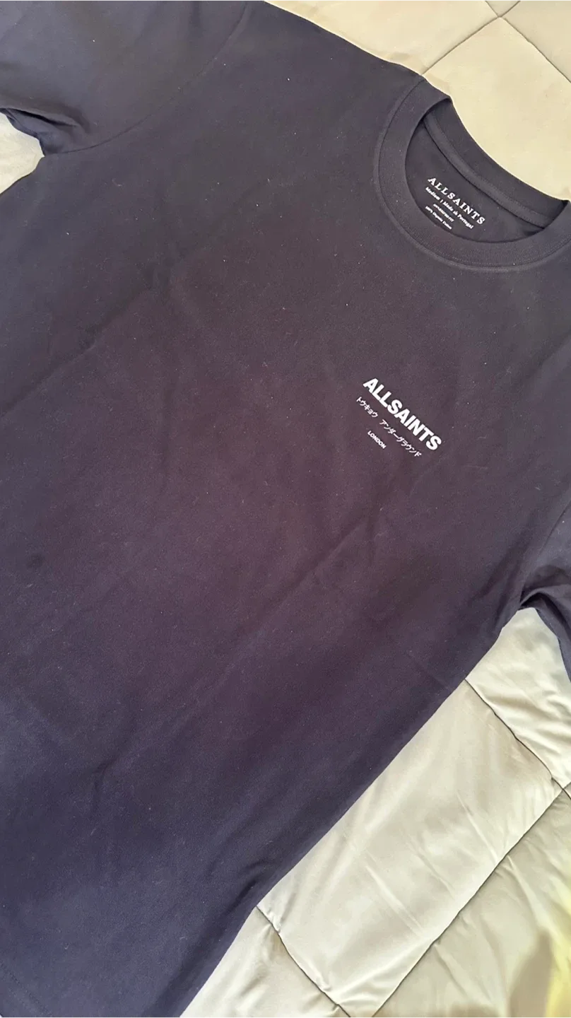 AllSaints Black T-Shirt image indicator(2)