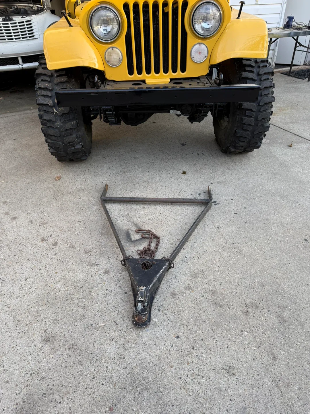 Vintage Yellow Jeep CJ-5 image indicator(6)