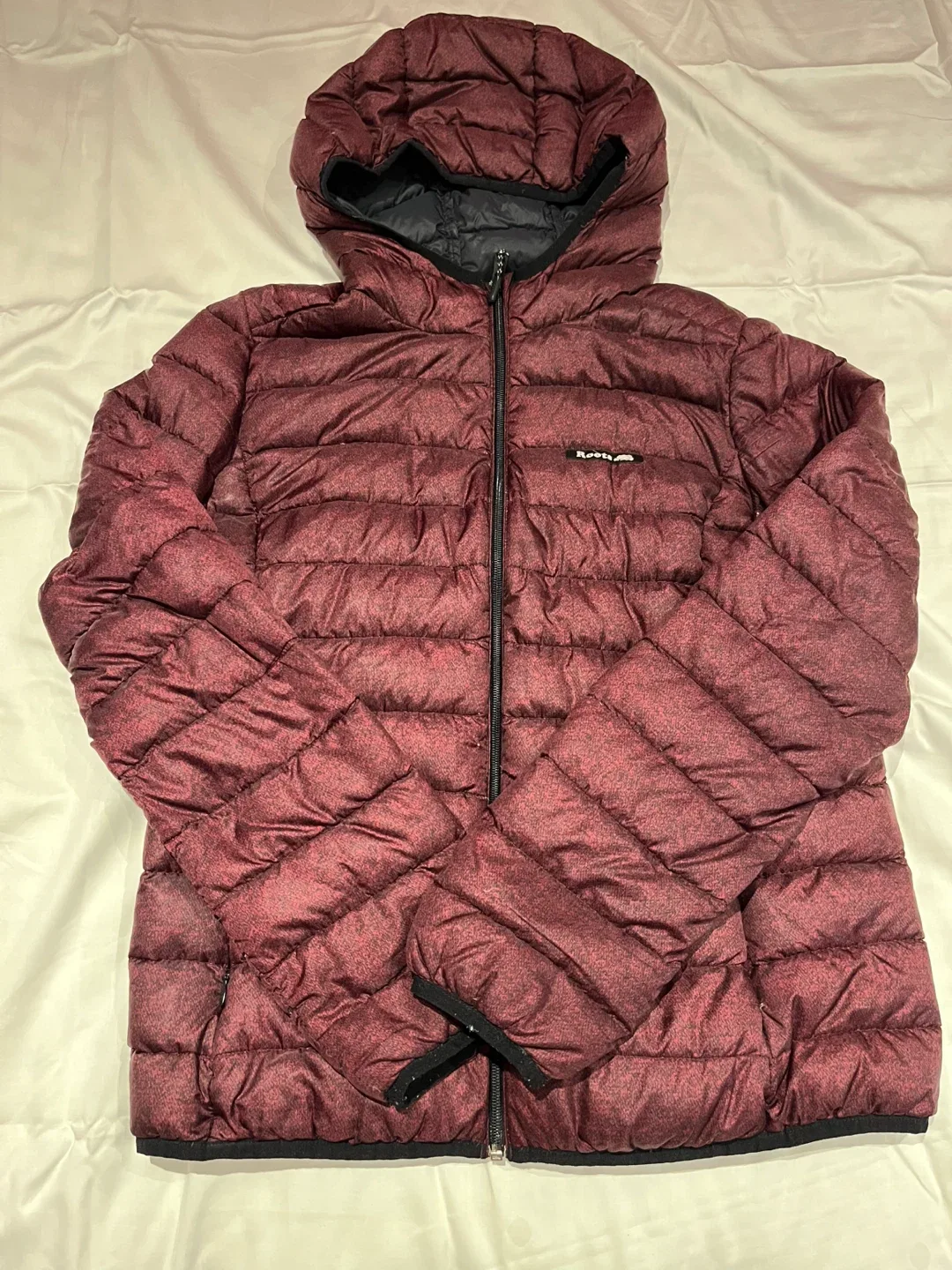 Roots Burgundy Puffer Jacket image indicator(2)