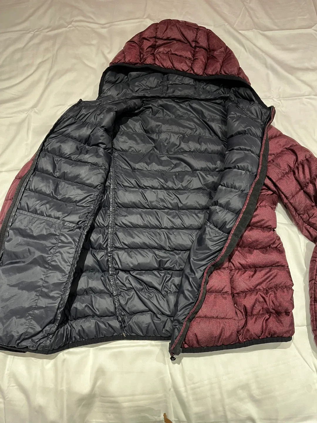 Roots Burgundy Puffer Jacket image indicator(4)
