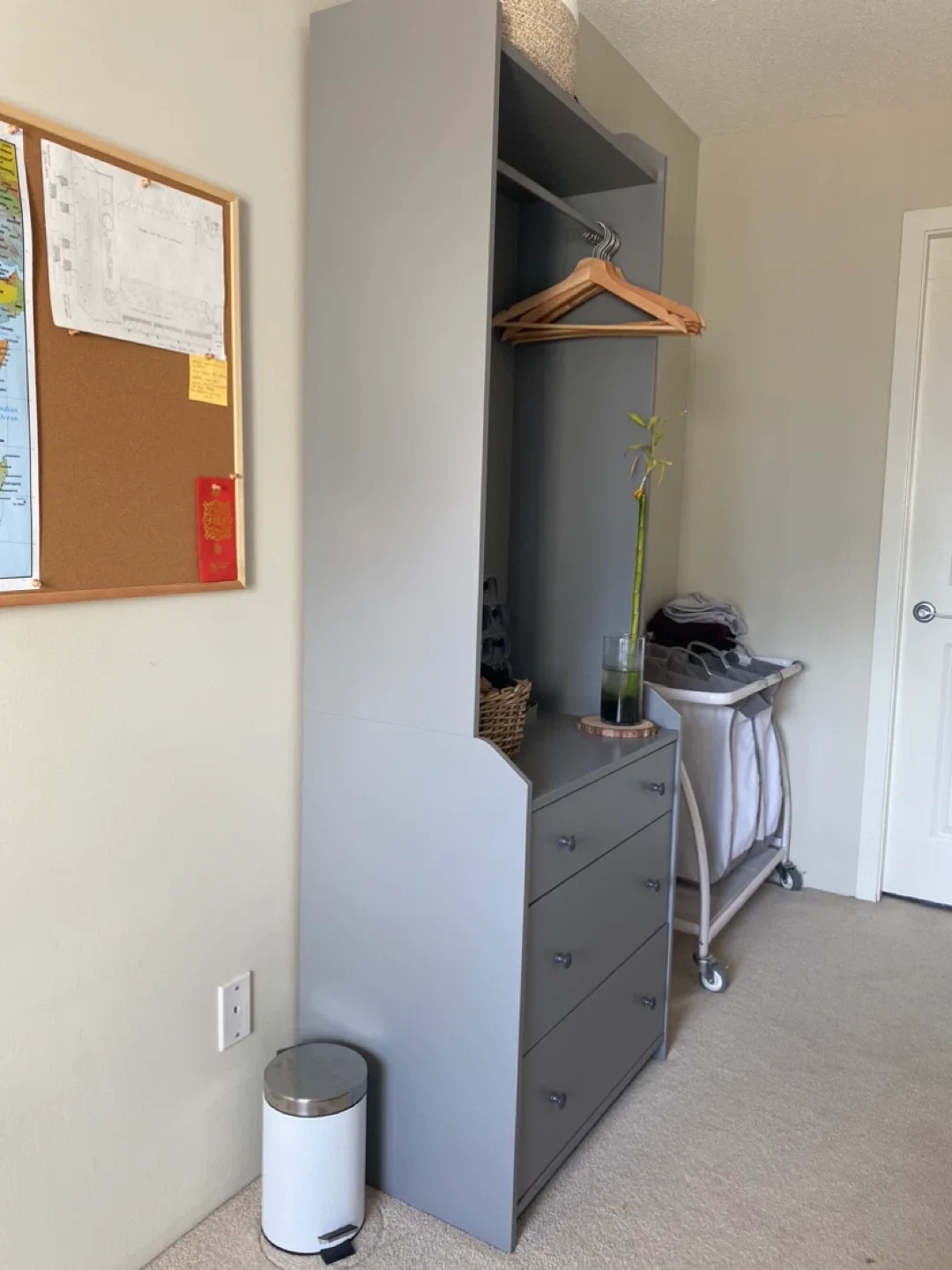 IKEA PAX Wardrobe with Drawers - Grey image indicator(2)