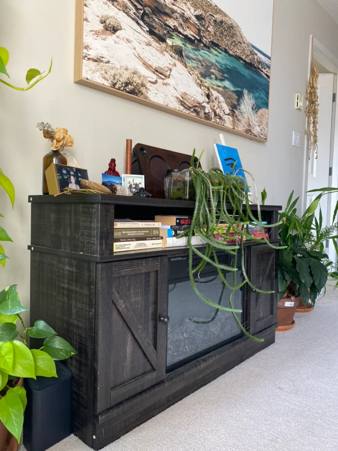 Fireplace: Cabinet + Heater