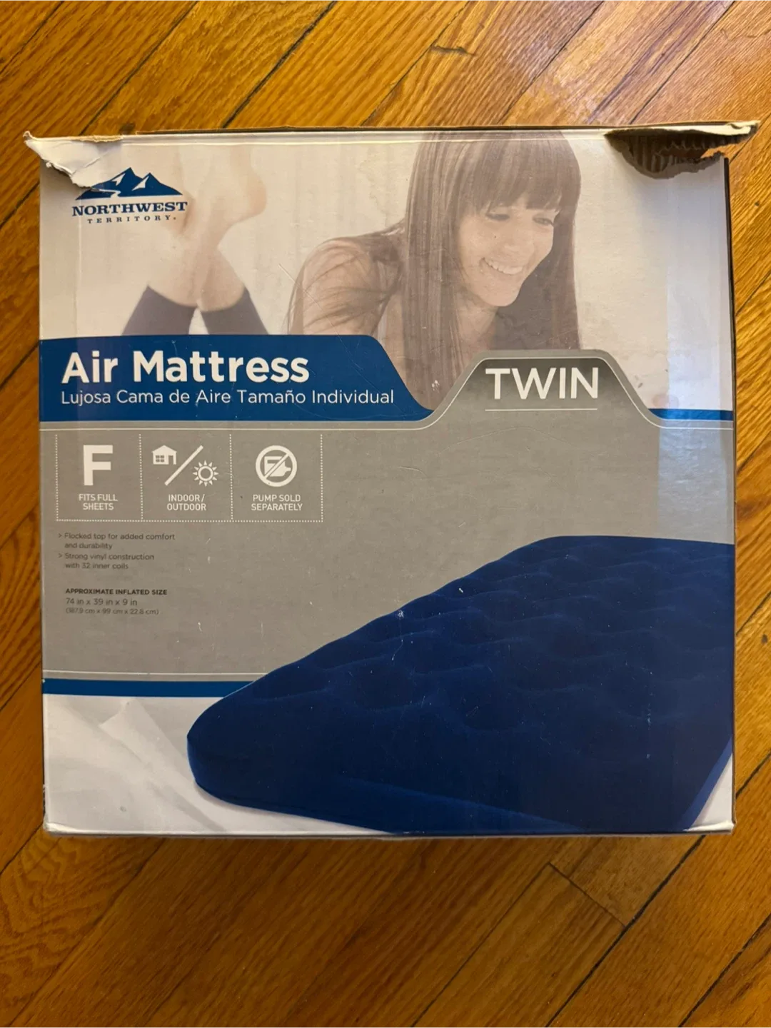 Northwest Territory Twin Air Mattress w/ Intex Quick-Fill Pump thumbnail
