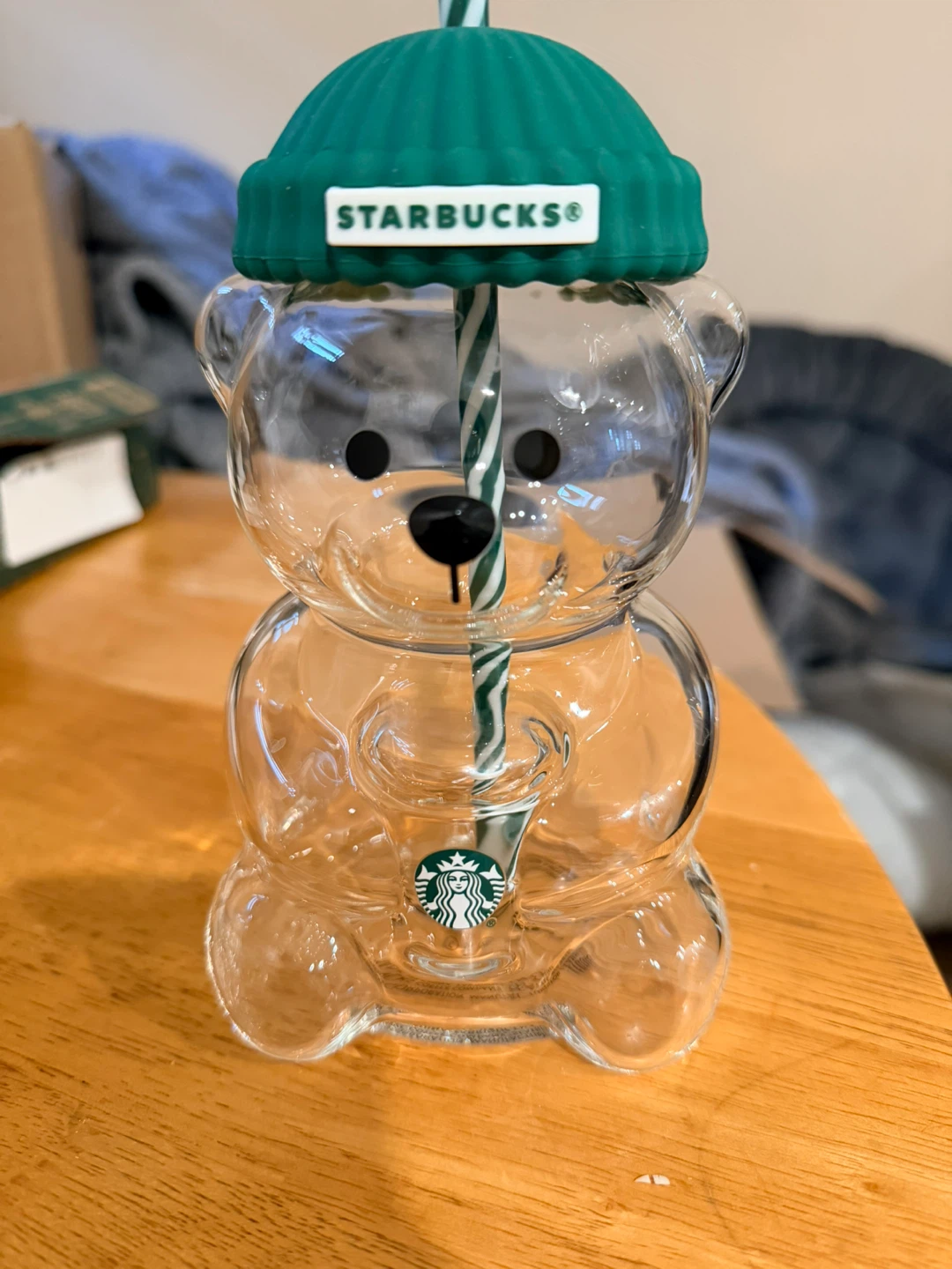 Starbucks Bear Cold Cup with Straw