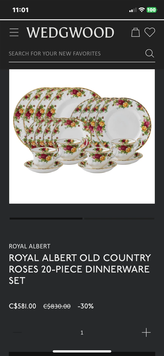 Royal Albert Old Country Roses Dinnerware Set - photo 2