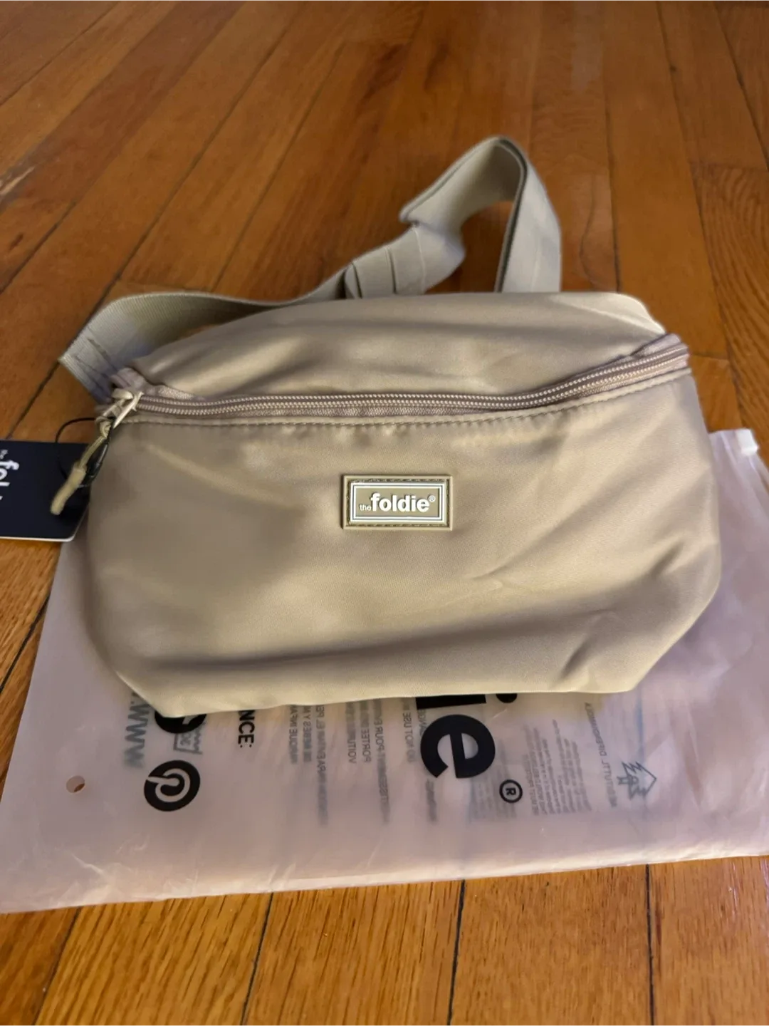 The Foldie Belt Bag - Beige thumbnail