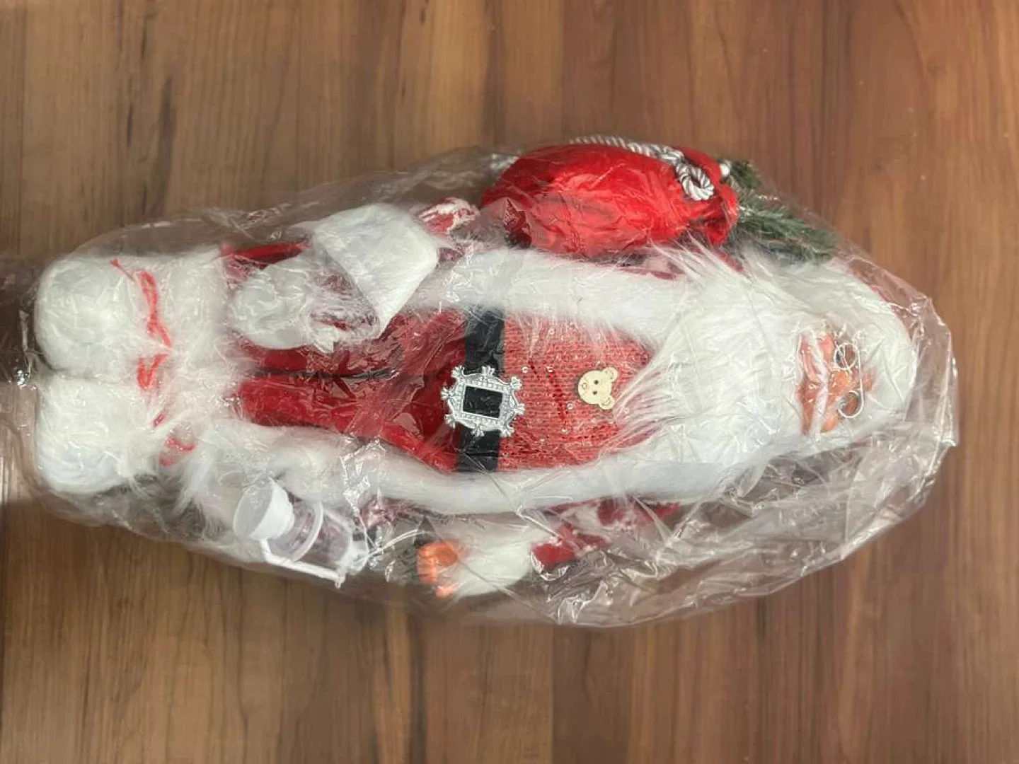 Christmas Santa Claus Figurine, 12-Inch, Traditional Red thumbnail