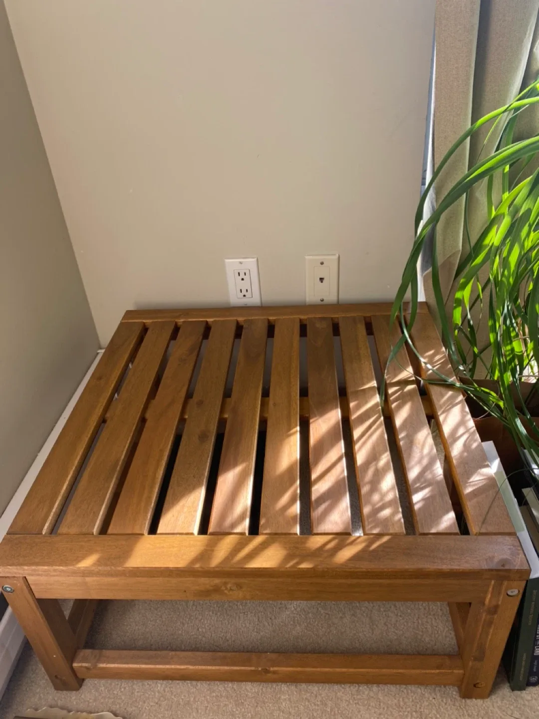 IKEA NÄMMARÖ Outdoor Chair - Light Brown Stained image indicator(2)