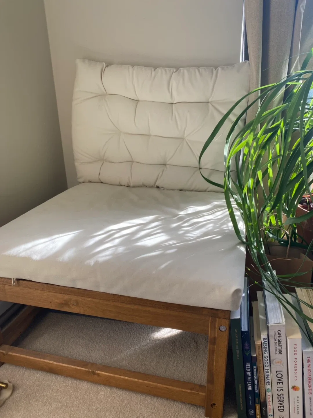 IKEA NÄMMARÖ Outdoor Chair - Light Brown Stained image indicator(3)