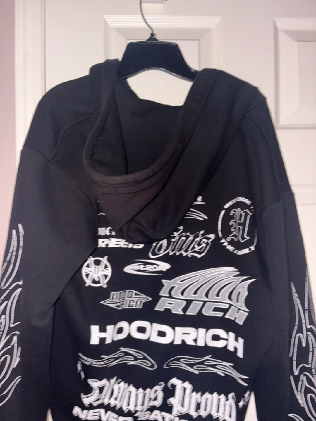 Hoodrich Black Hoodie - Size S