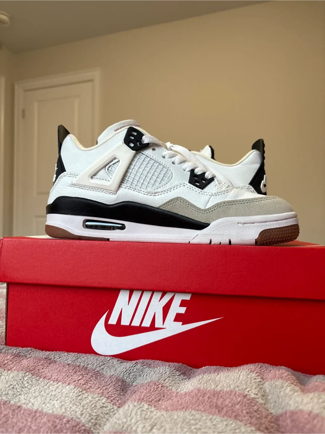 Nike Air Jordan 4 SB White US 8.5 image indicator(2)