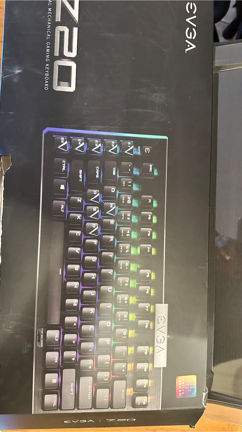 EVGA Z20 Mechanical Gaming Keyboard - Like New! - photo 2