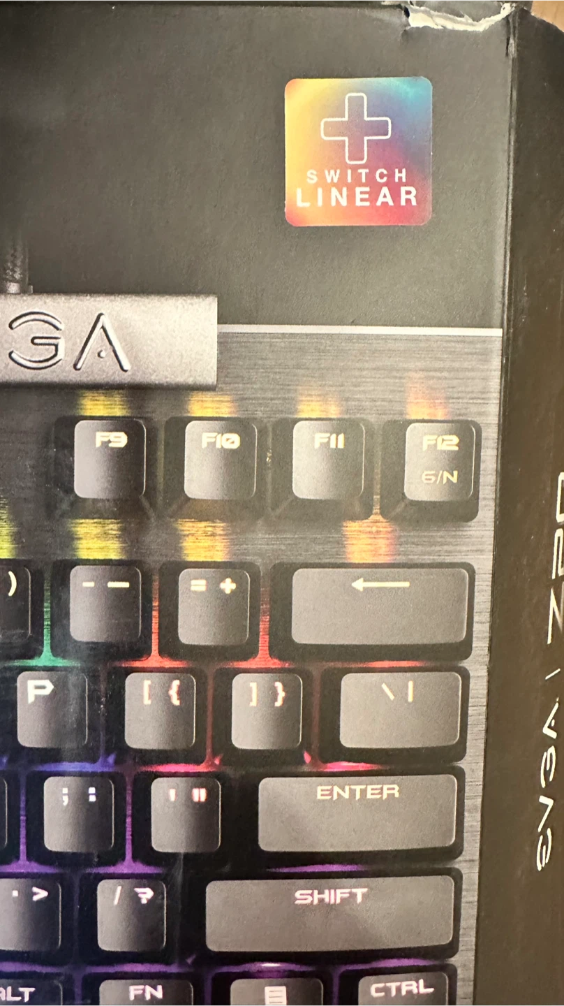 EVGA Z20 Mechanical Gaming Keyboard - Like New! - photo 3