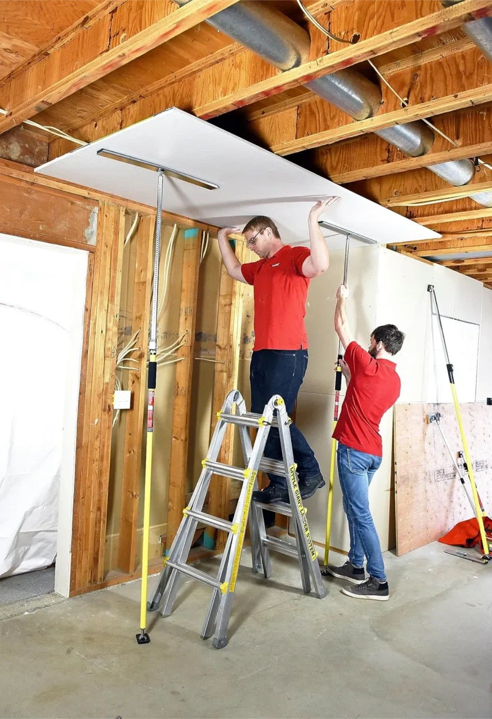 TASK Quick Support Rod 6 ft. 9-inch to 13 ft. 3-inch image indicator(3)