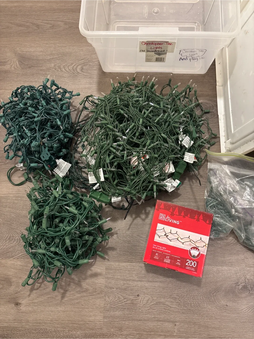 FREE - Strands of string lights