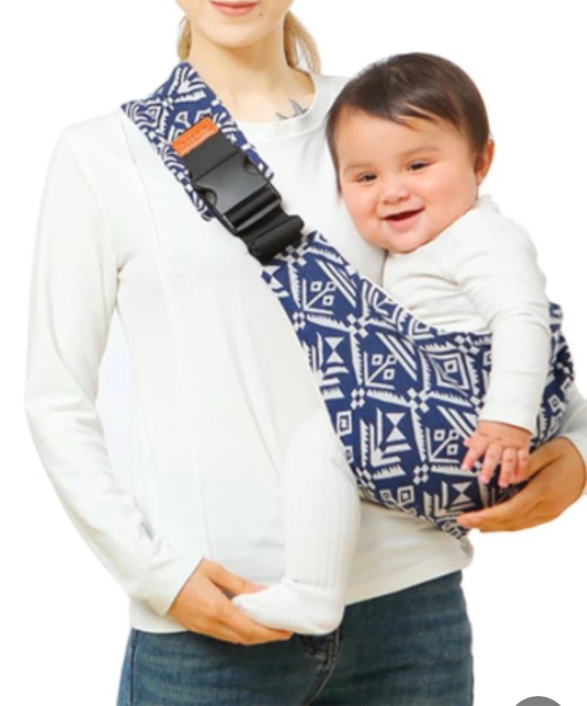 Carreler Blue Sailboat Baby Sling Carrier