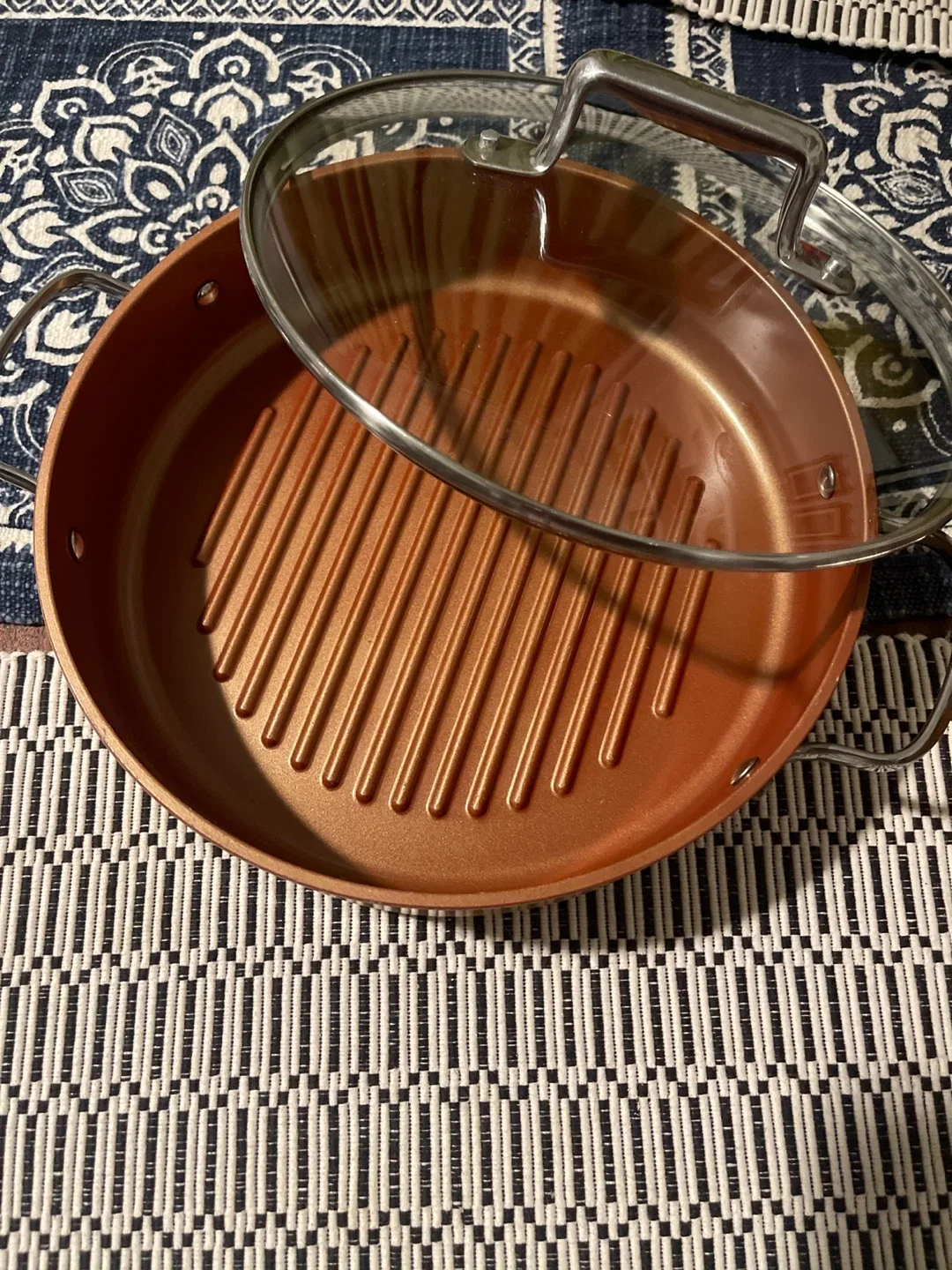 Copper Chef Grill Pan with Lid image indicator(2)
