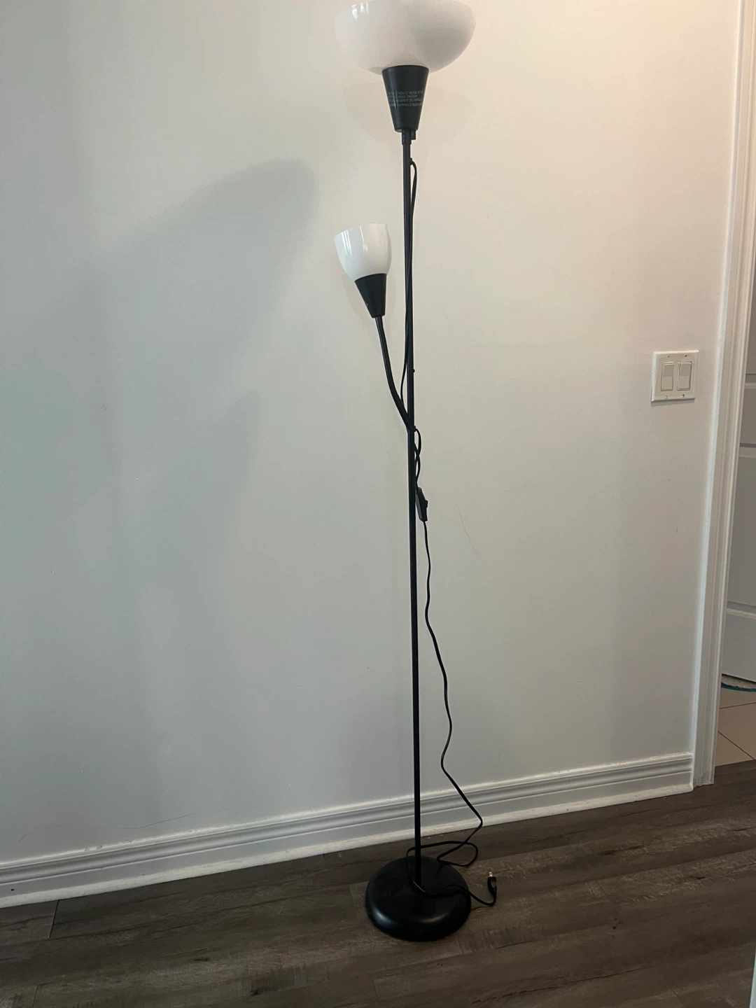 IKEA Floor Lamp with Adjustable Reading Light