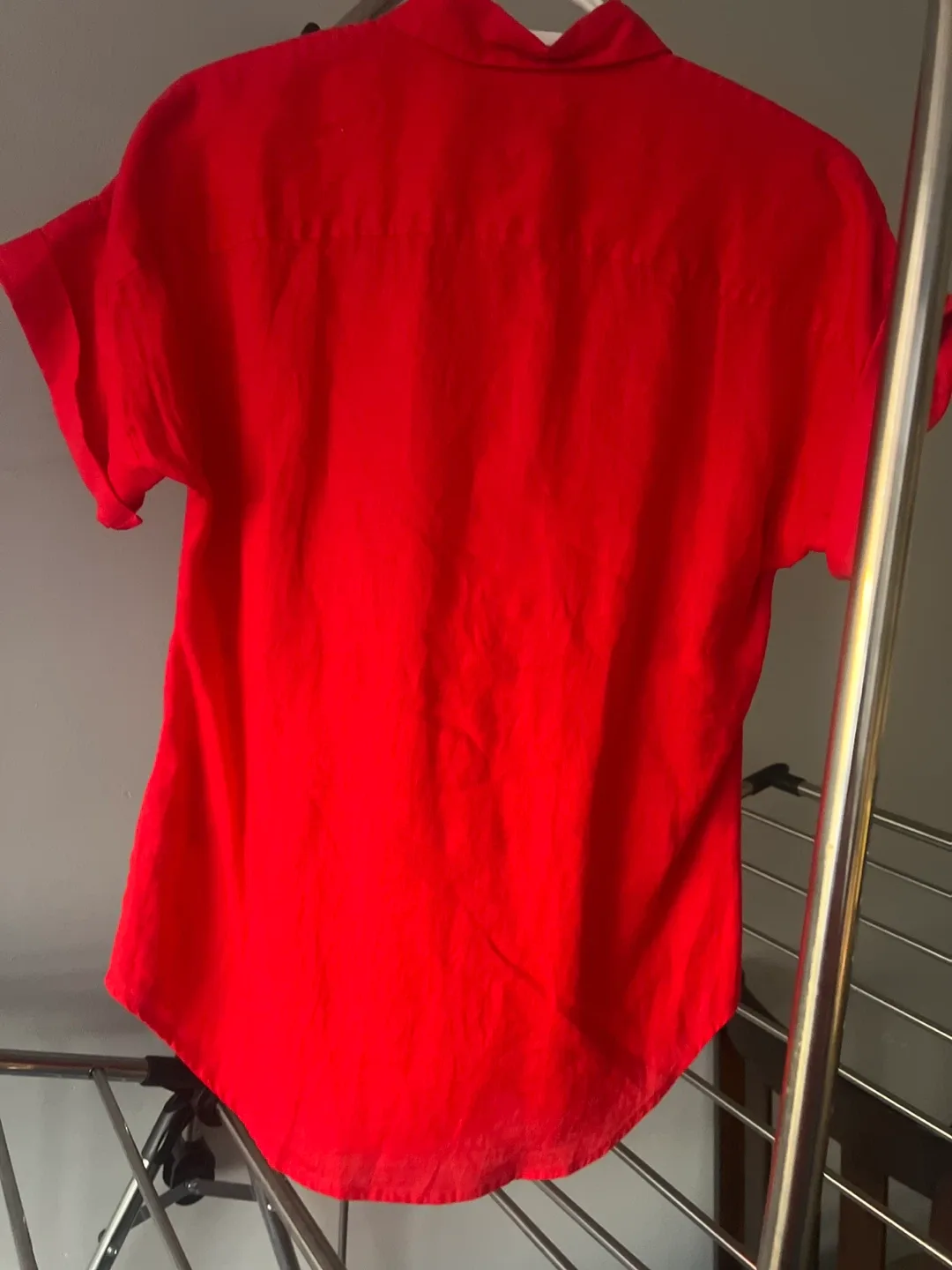 Lauren Ralph Lauren Red Blouse - Size XS/TP image indicator(3)