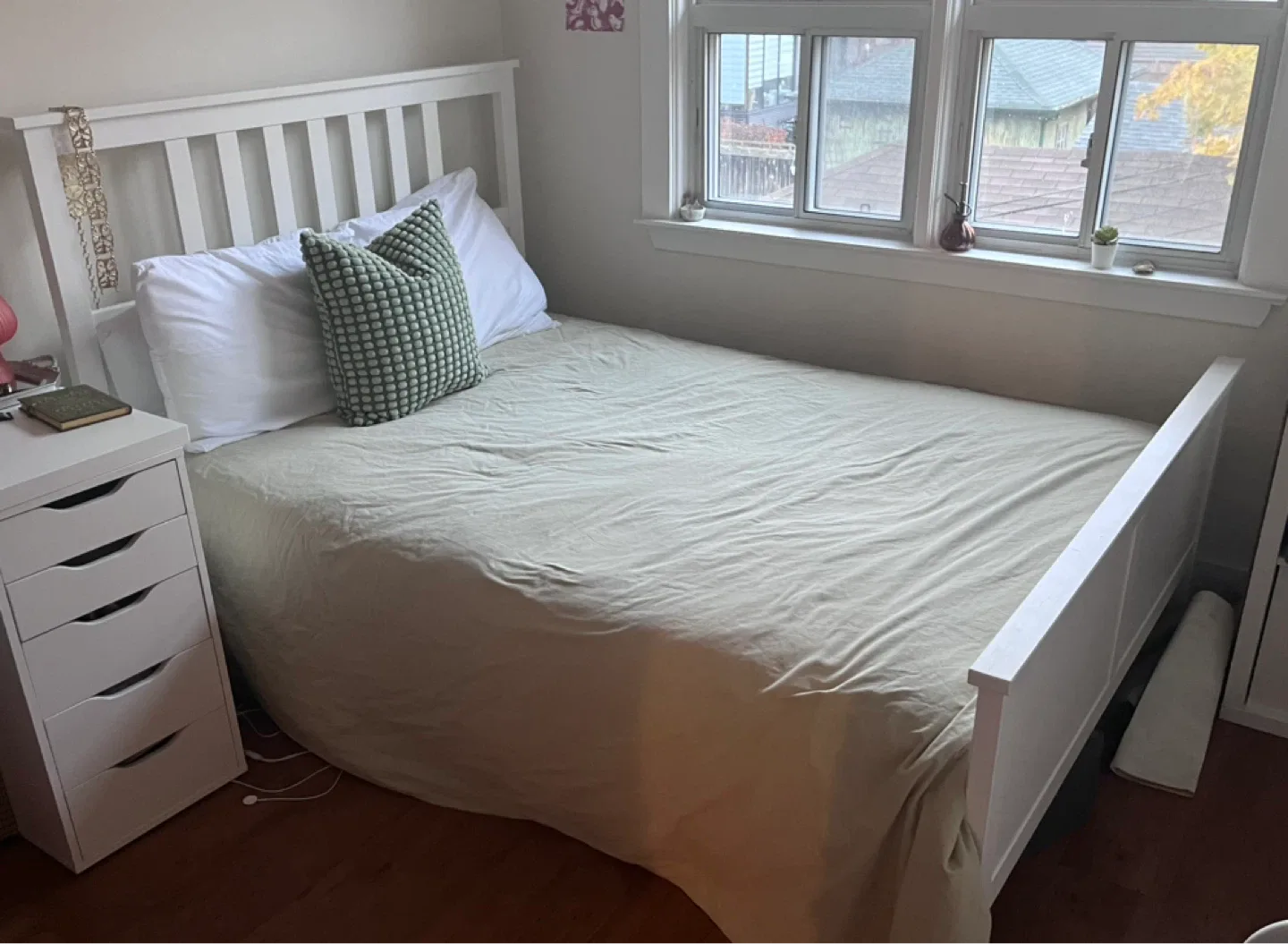 White Full Bed Frame