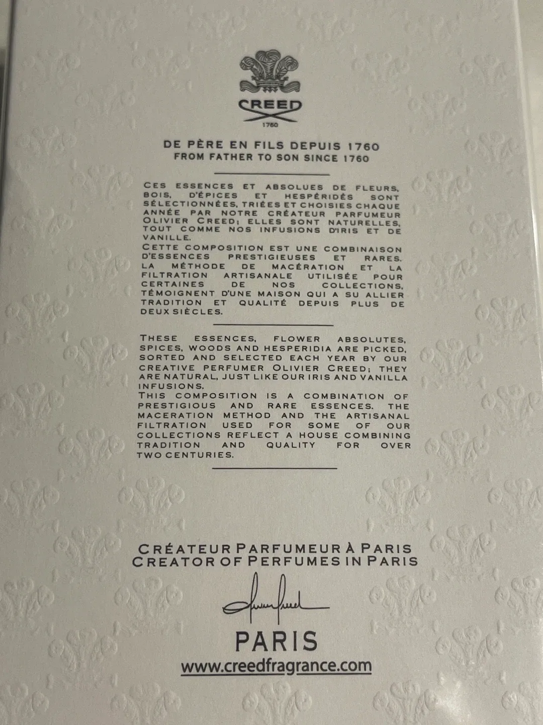 Creed White Amber EDP Les Royales Exclusives Eau de Parfum 75ml image indicator(6)