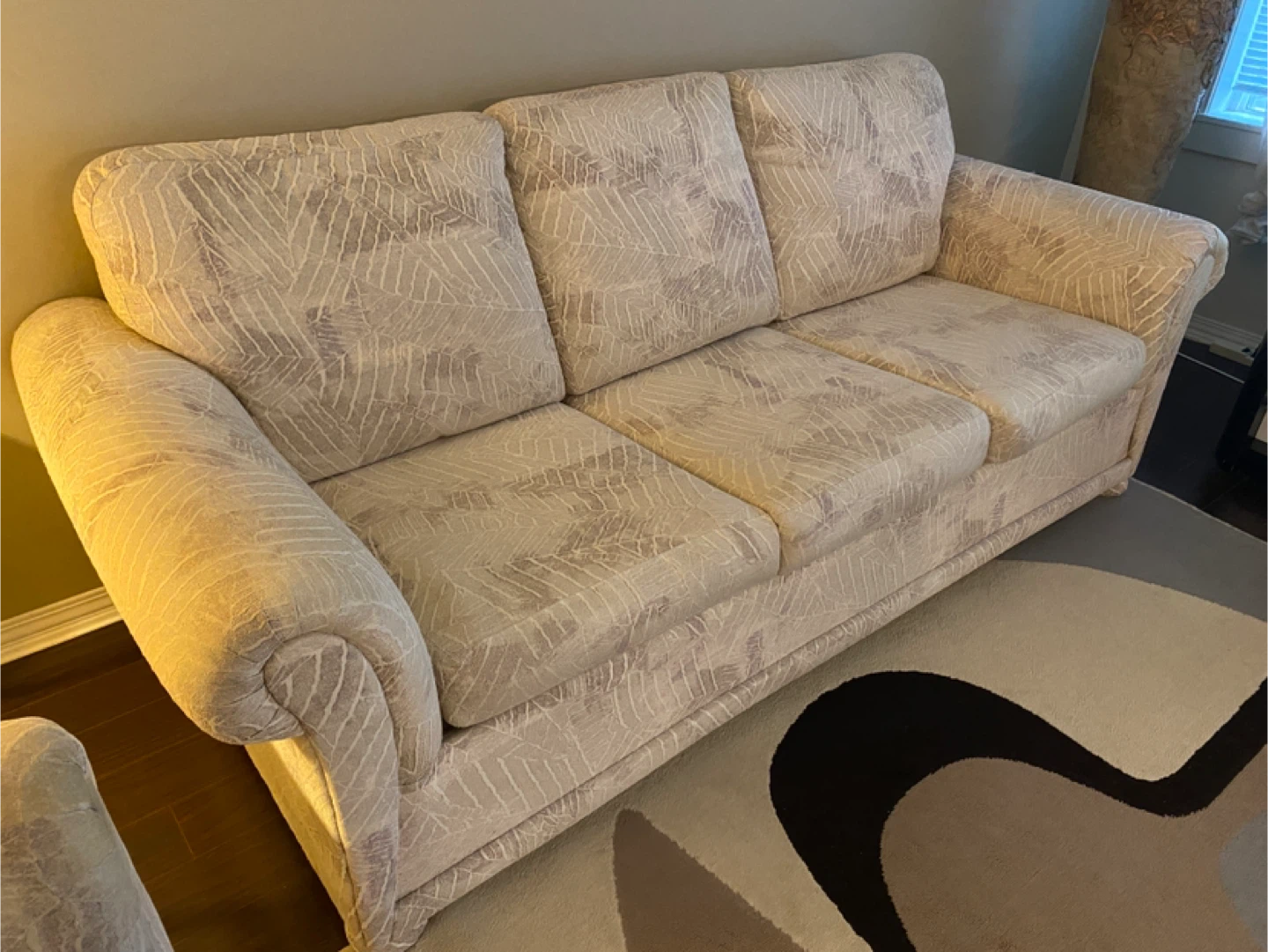 Patterned Sofa and Loveseat Set - photo 5