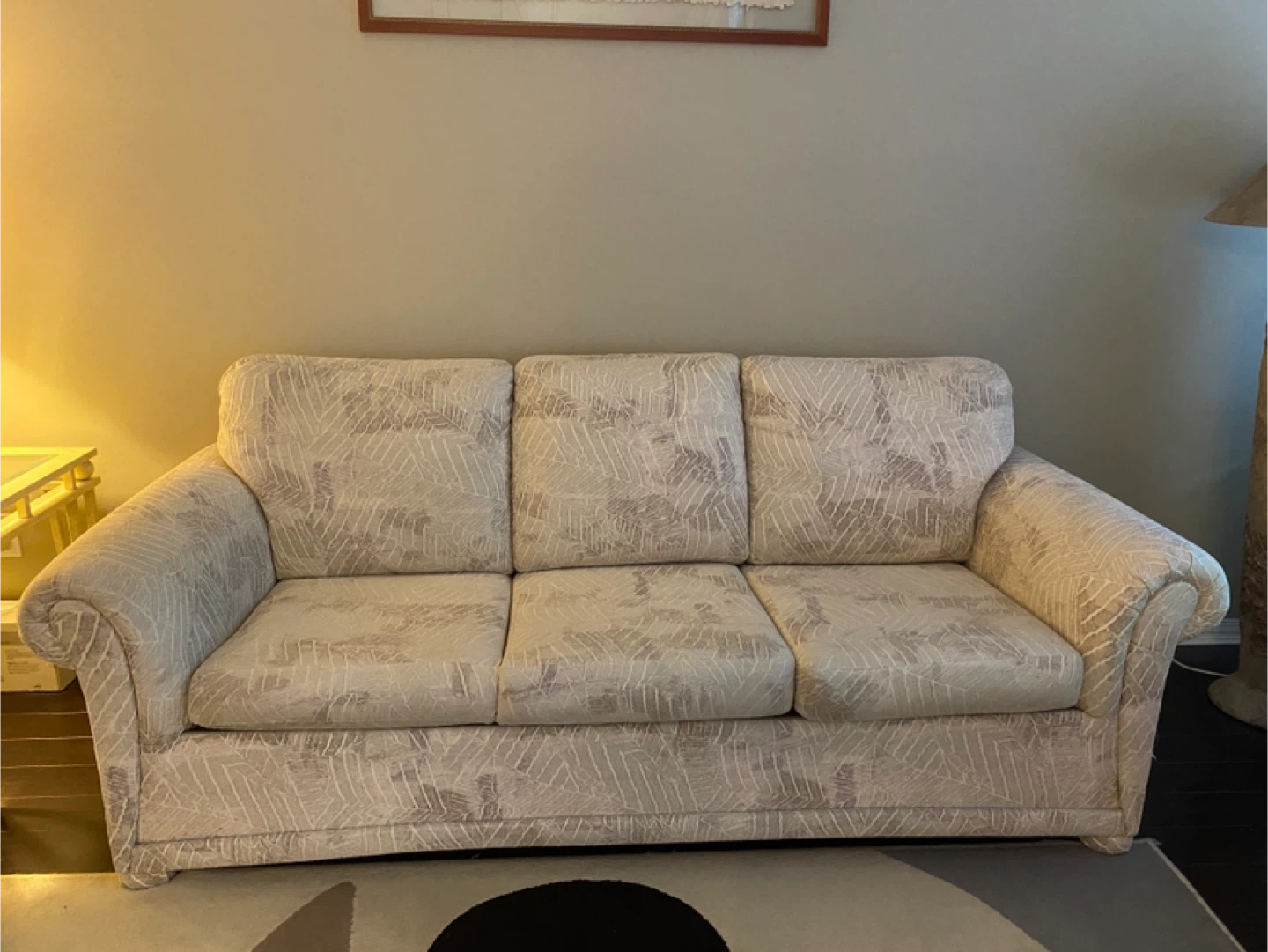 Patterned Sofa and Loveseat Set - photo 2
