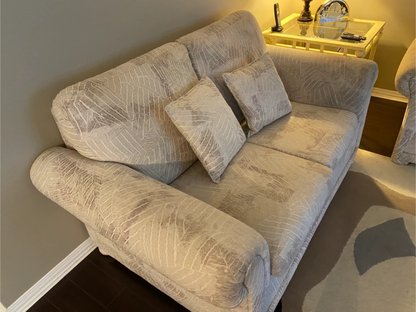 Patterned Sofa and Loveseat Set - photo 4