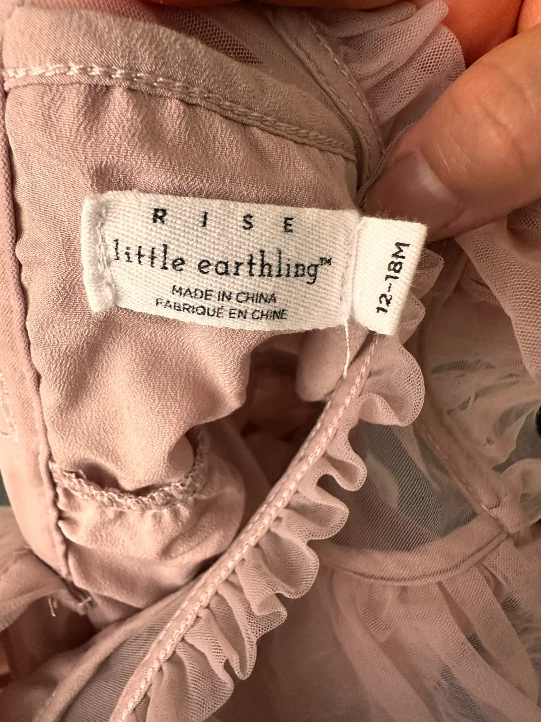 Little Earthling Dress (12-18M) image indicator(3)