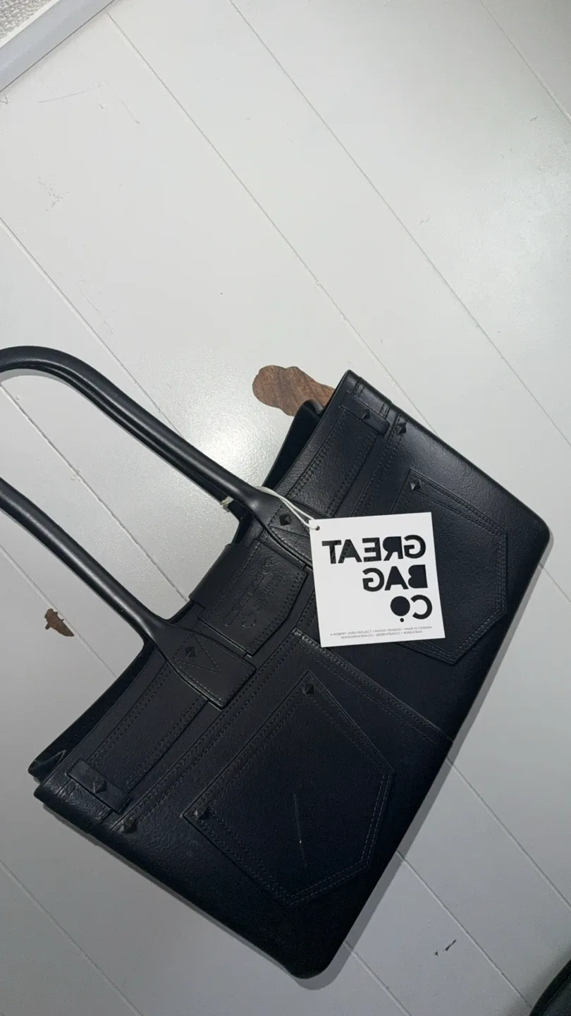 Great Bag Co. Black Tote Bag thumbnail
