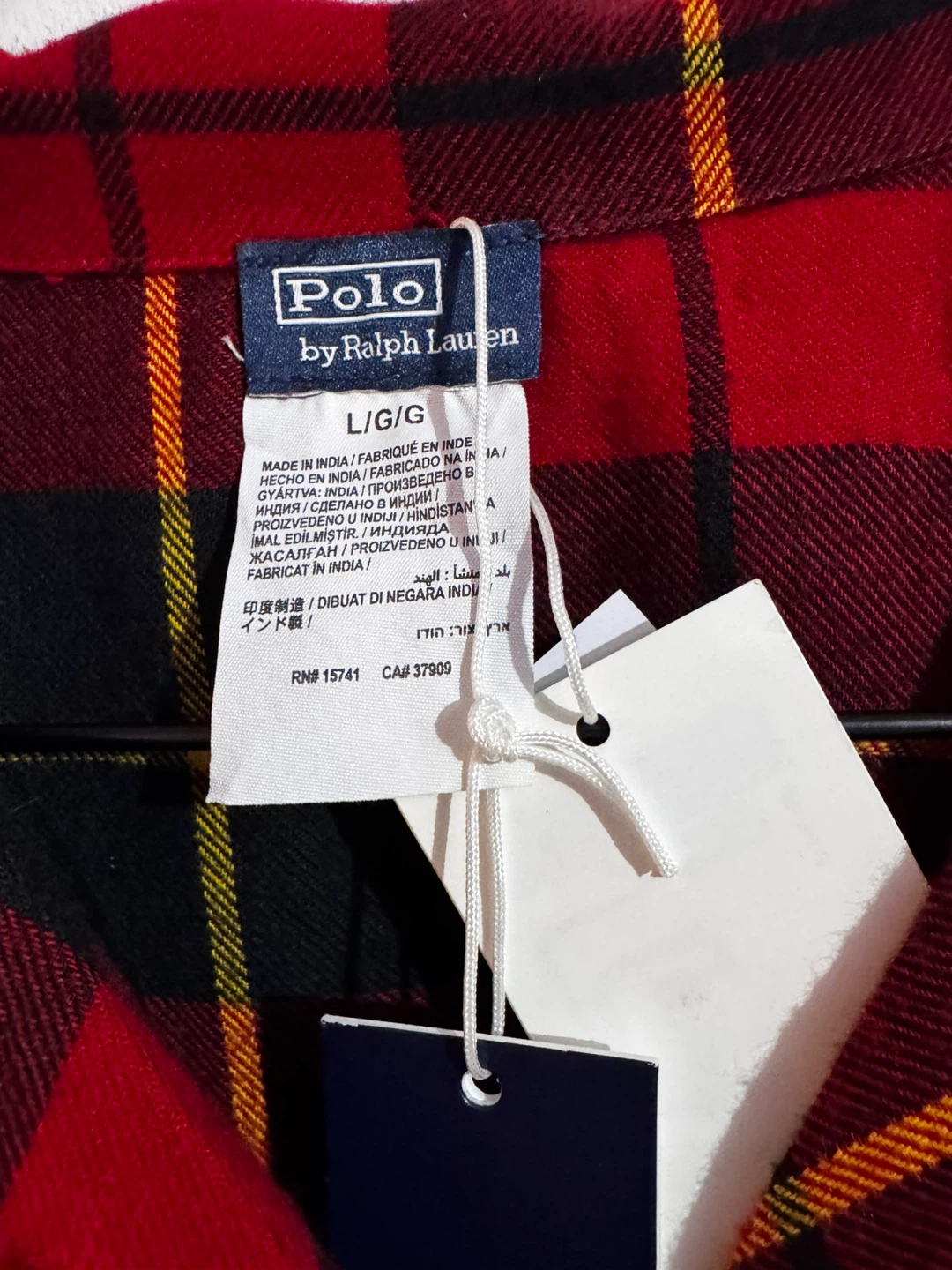 Polo Ralph Lauren L/G Plaid Pajama Set - photo 3