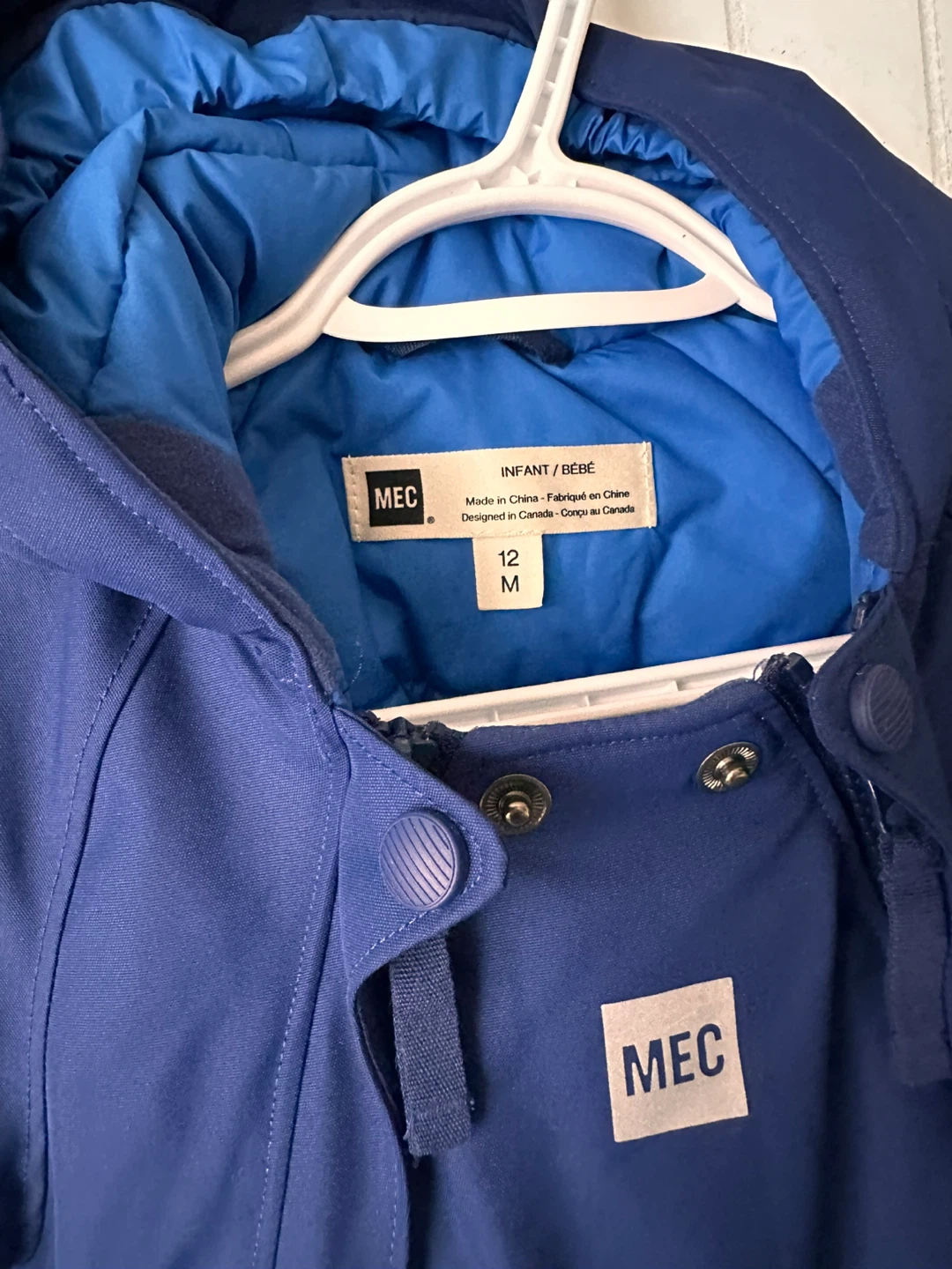 MEC Infant Snowsuit & Boots - Size 12M - photo 3