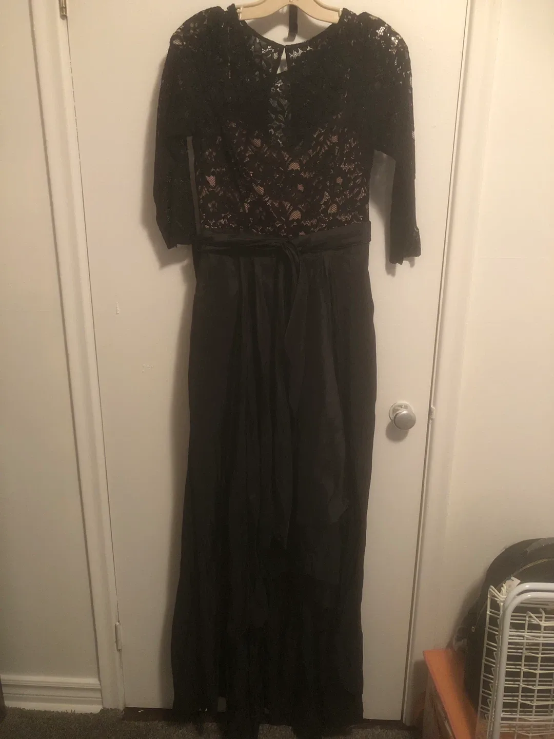 Laura Black Lace Dress - Size 10 image indicator(2)