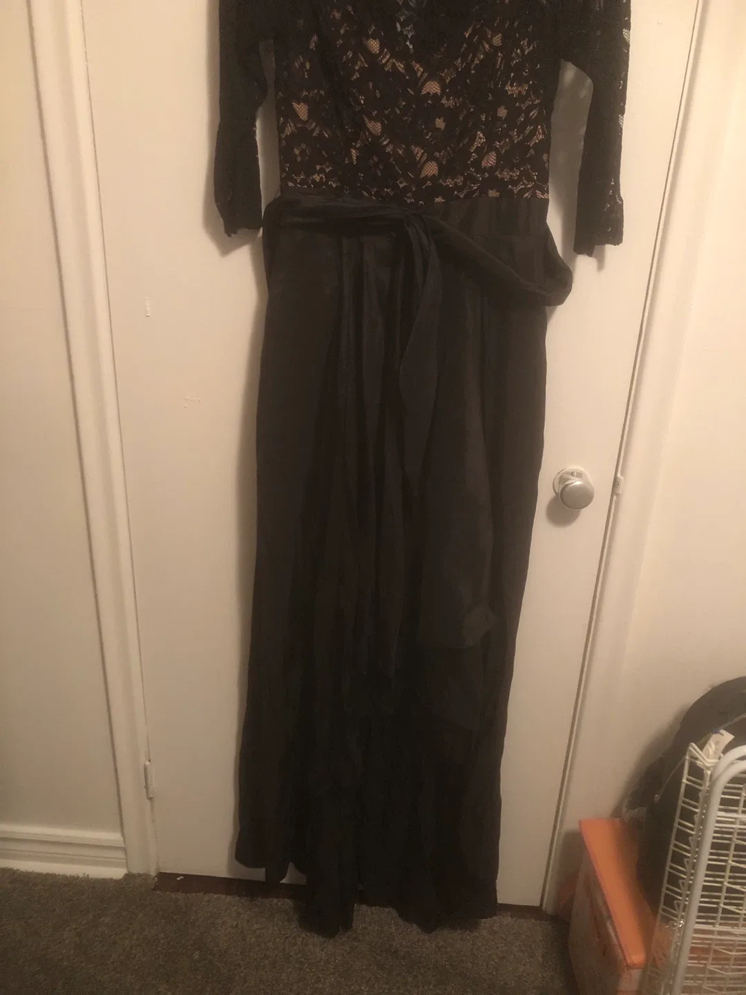 Laura Black Lace Dress - Size 10 image indicator(4)