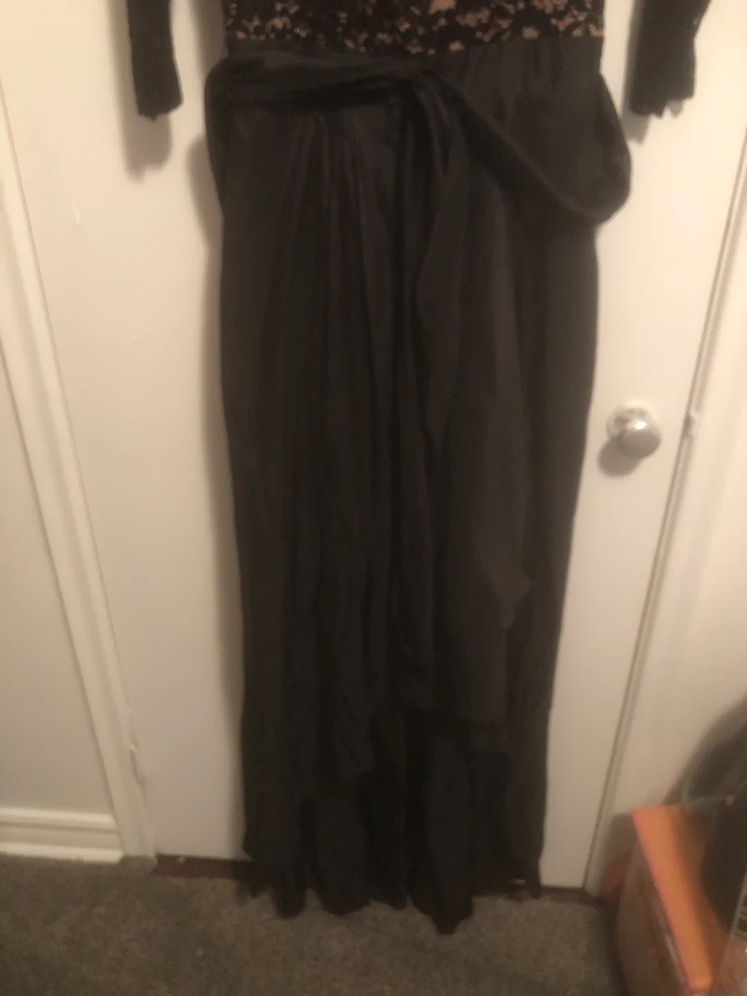 Laura Black Lace Dress - Size 10 image indicator(8)