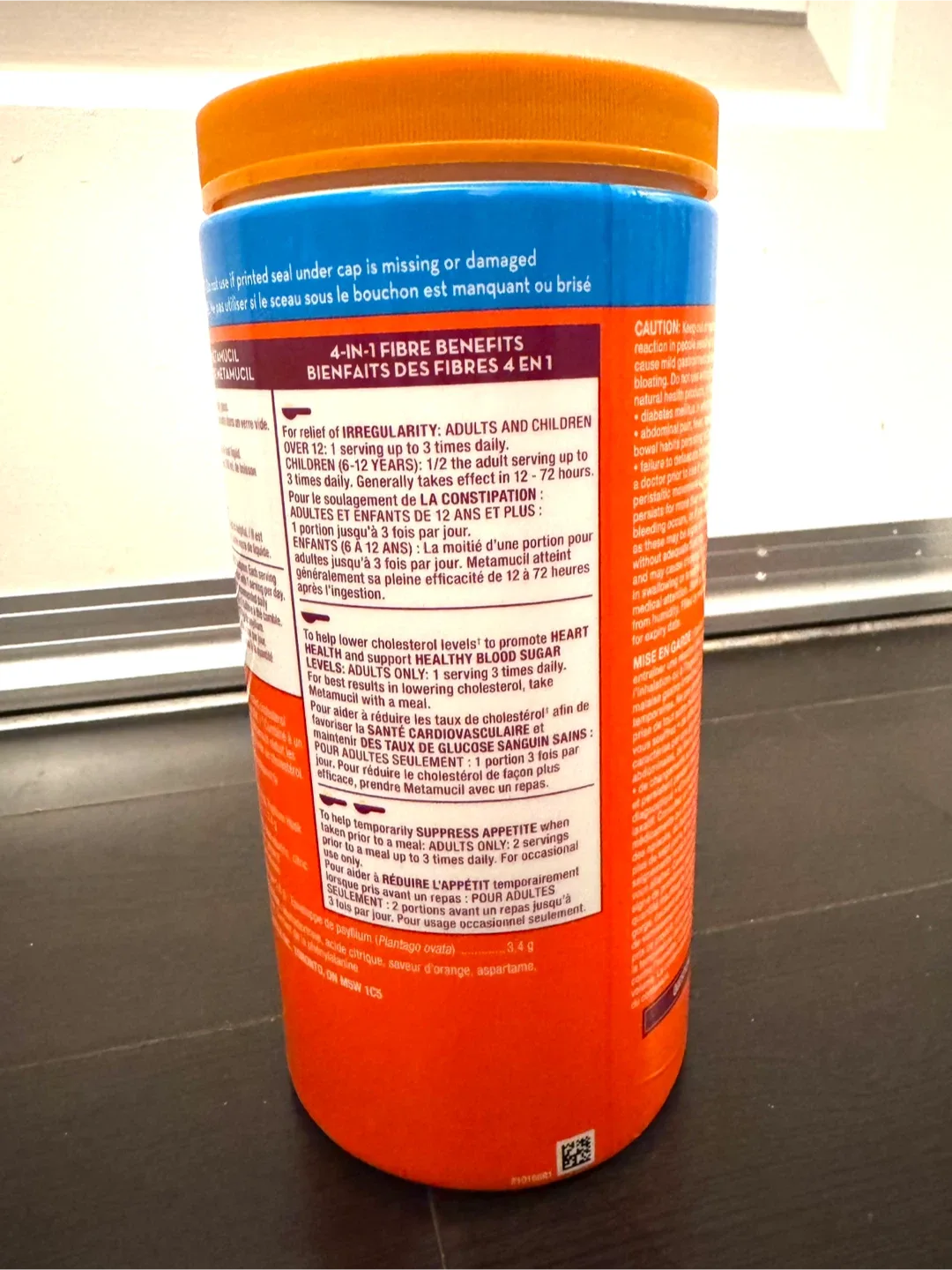 Meta Mucil 4-in-1 Fibre Therapy - 662g image indicator(3)