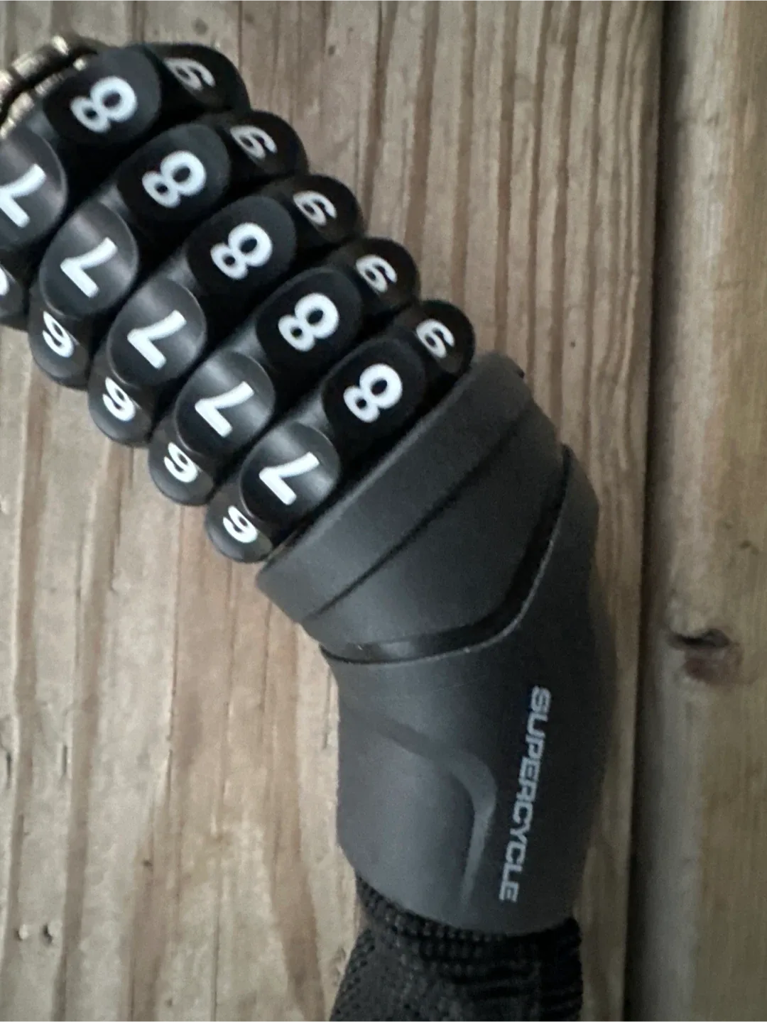 Supercycle Combination Bike Lock image indicator(4)