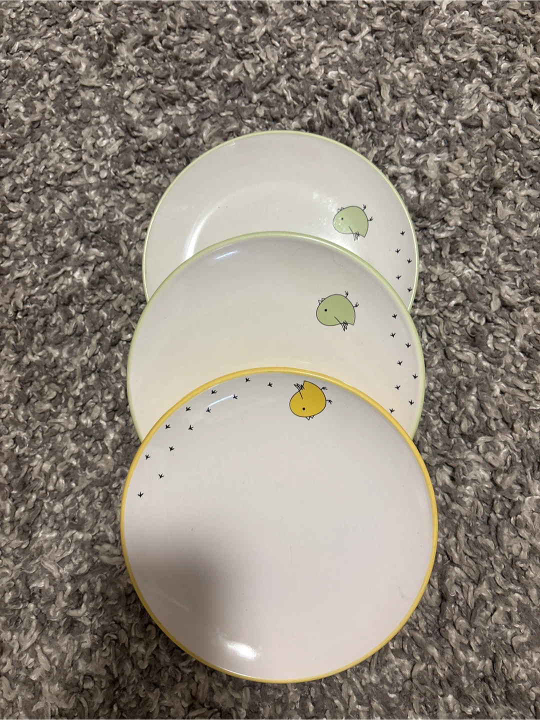 Excellent condition plates