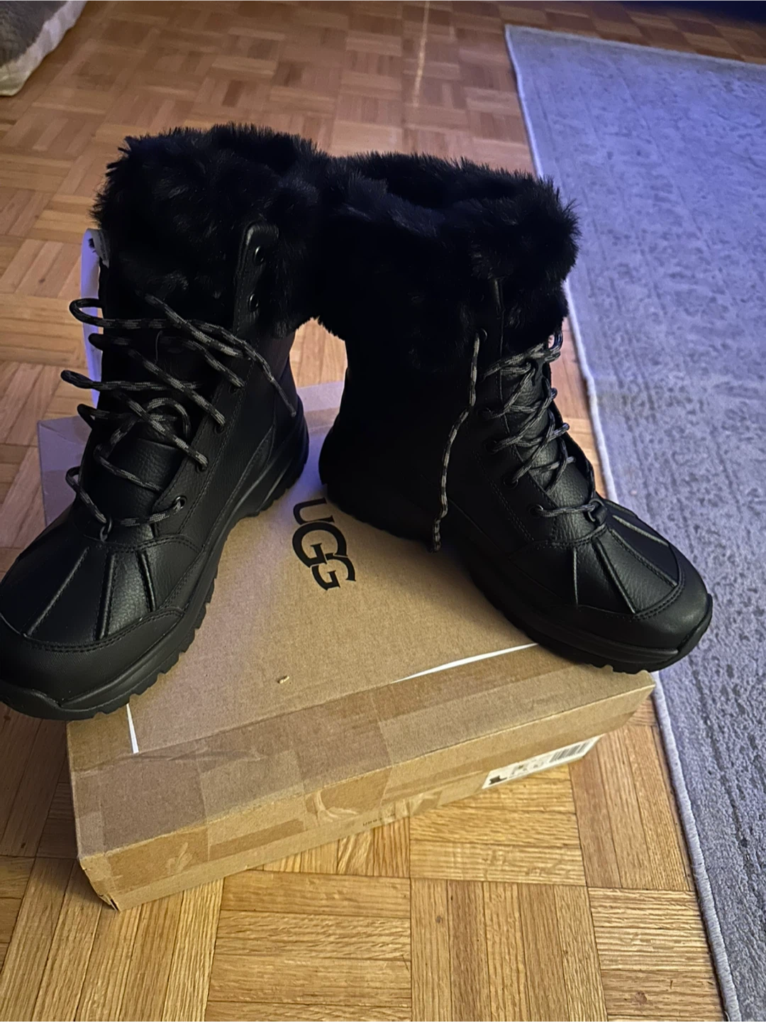 UGG Women's Adirondack III Black Boots
