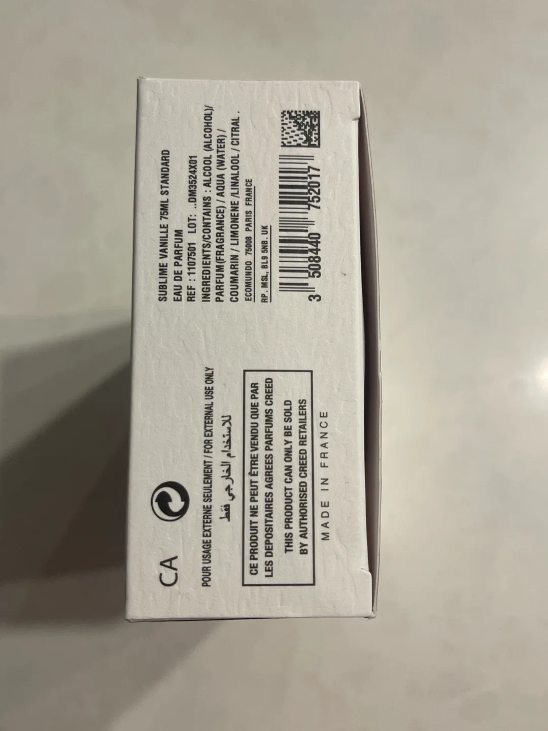 Creed Sublime Vanille 75ml EDP Les Royales Exclusives - Perfume image indicator(5)