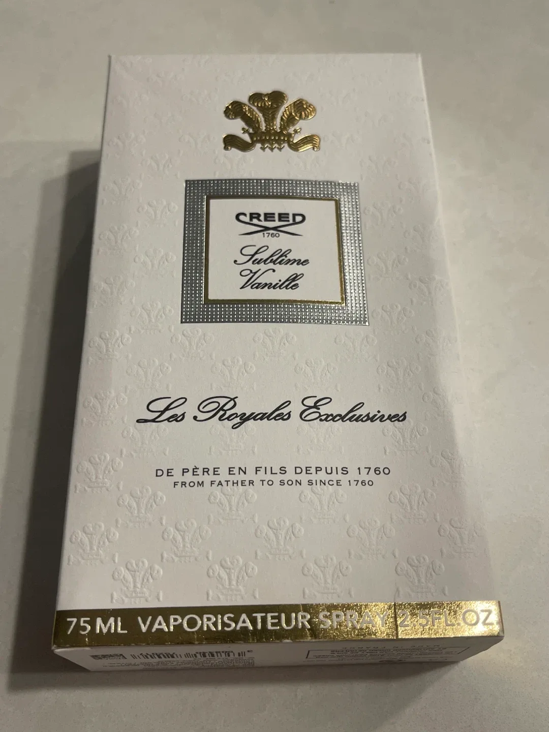 Creed Sublime Vanille 75ml EDP Les Royales Exclusives - Perfume image indicator(2)