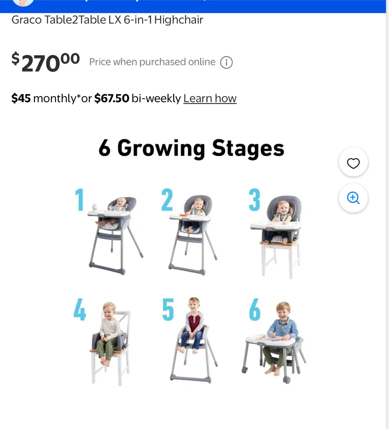 Graco High Chair image indicator(9)