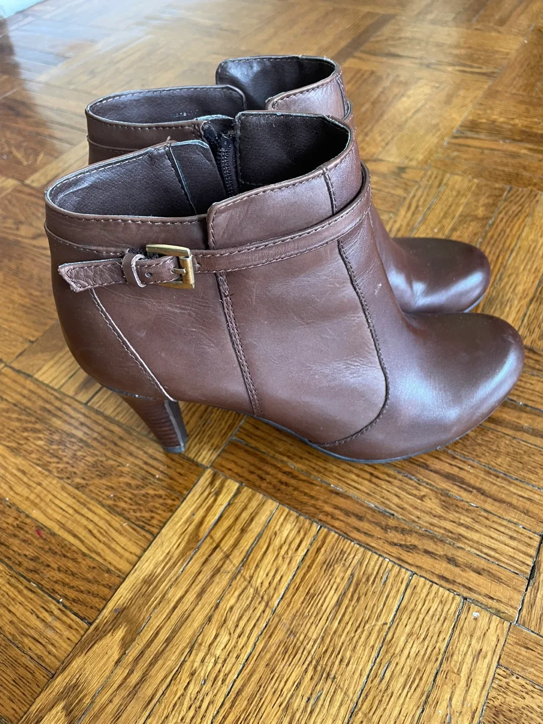 Brown Ankle Boots - Size 7