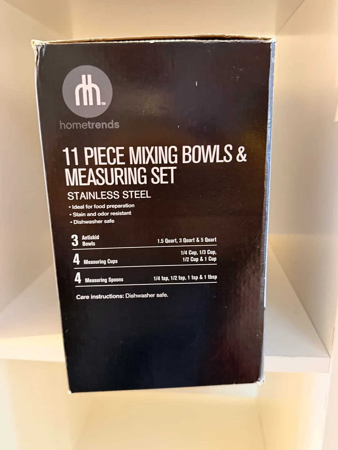 Holiday Gift-hometrends 11-Piece Mixing Bowls & Measuring Set image indicator(2)