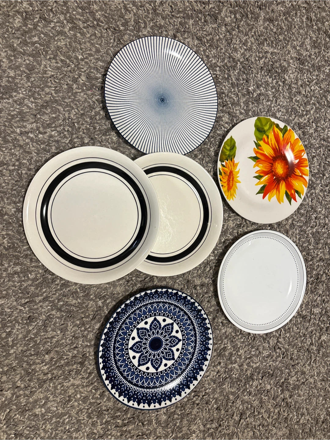 Assorted Decorative Plates