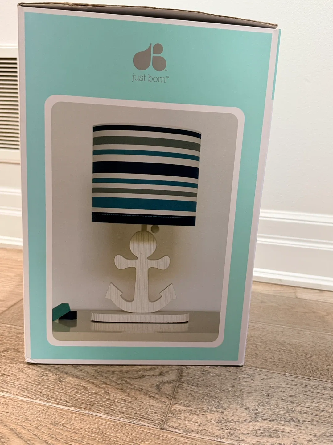 Holiday-Just Born High Seas Collection Lamp Base & Shade