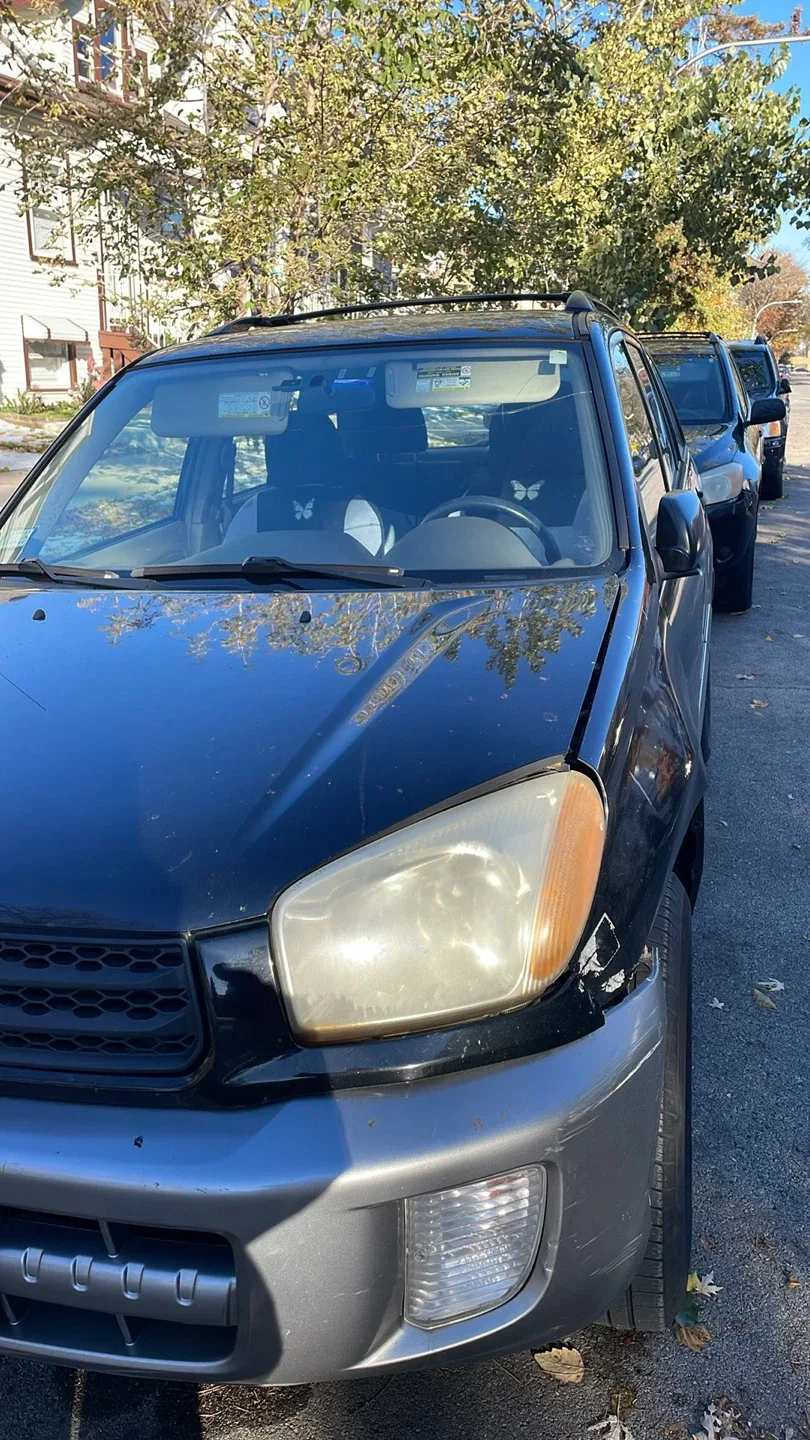 Black Toyota RAV4 SUV